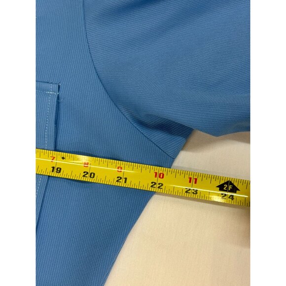 Vtg Blue Party Flight Suit "Perform Or Perish" Eagle Embroidery Mens Bowling - Picture 12 of 15